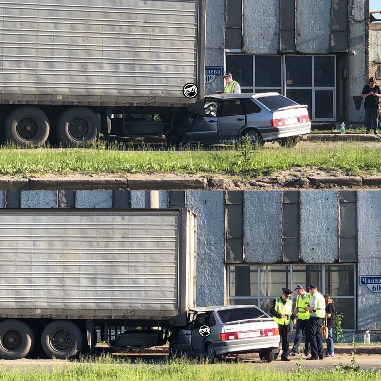 В Пензе 2 человека пострадали в результате наезда «ВАЗа» на «МАЗ»