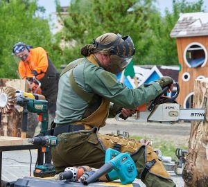 В Спутнике появится парк деревянных скульптур