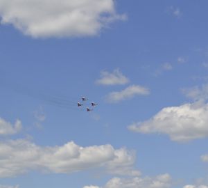 Военный летчик из авиационного полка Каменки прокомментировал полет "Стрижей" в Пензе