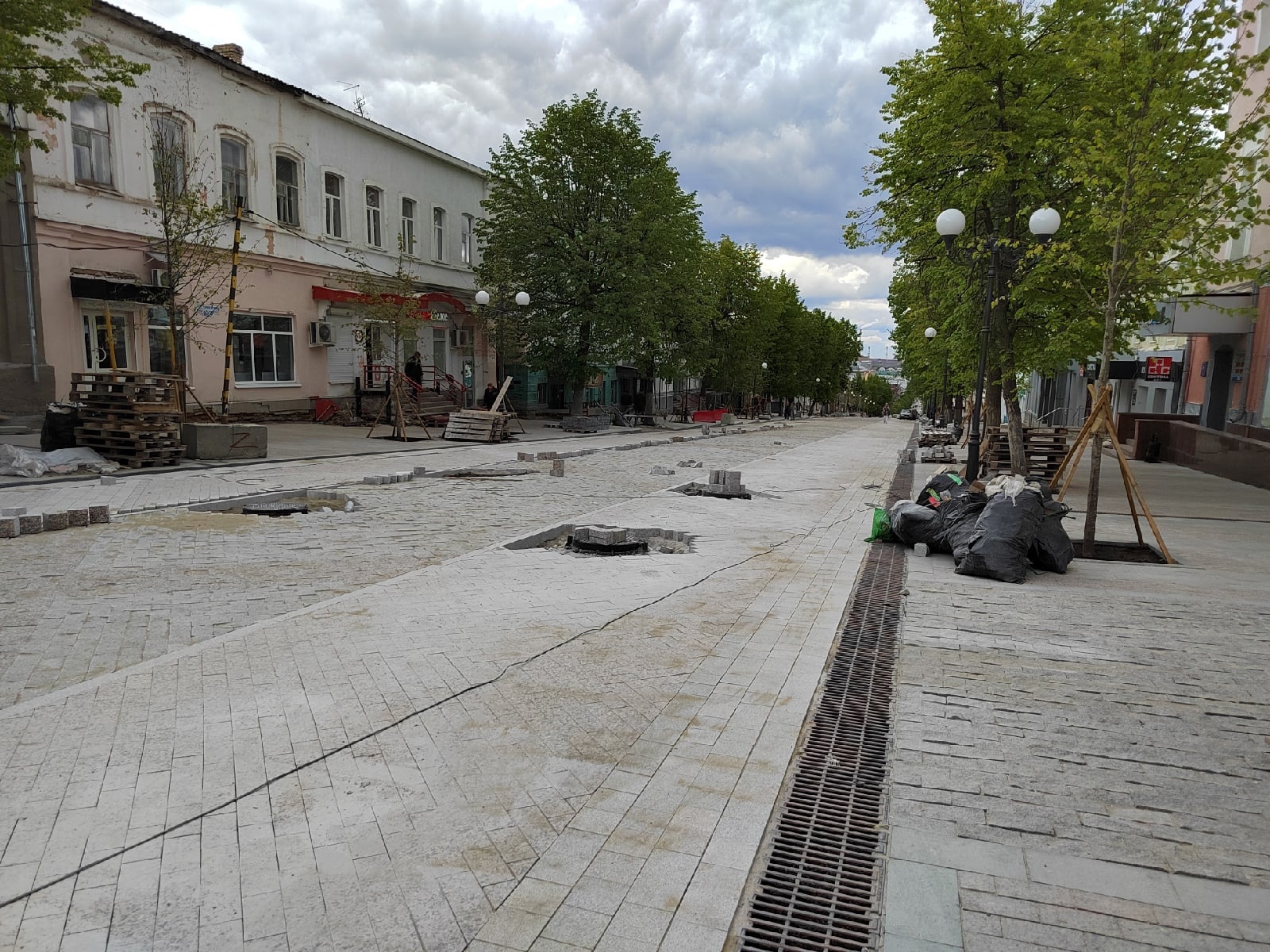 Отремонтированная часть улицы Московской будет недоступна для проезда транспорта