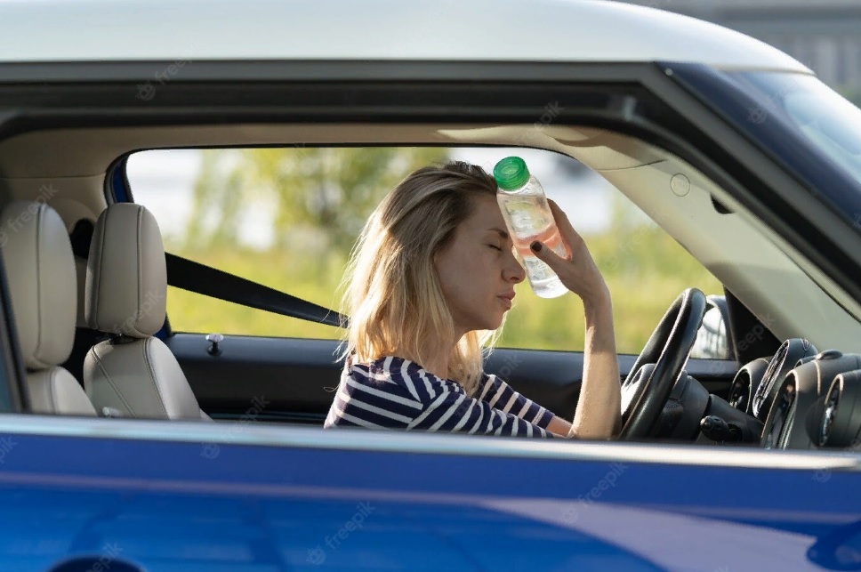 В ГИБДД назвали нюансы поездок на машине в жару