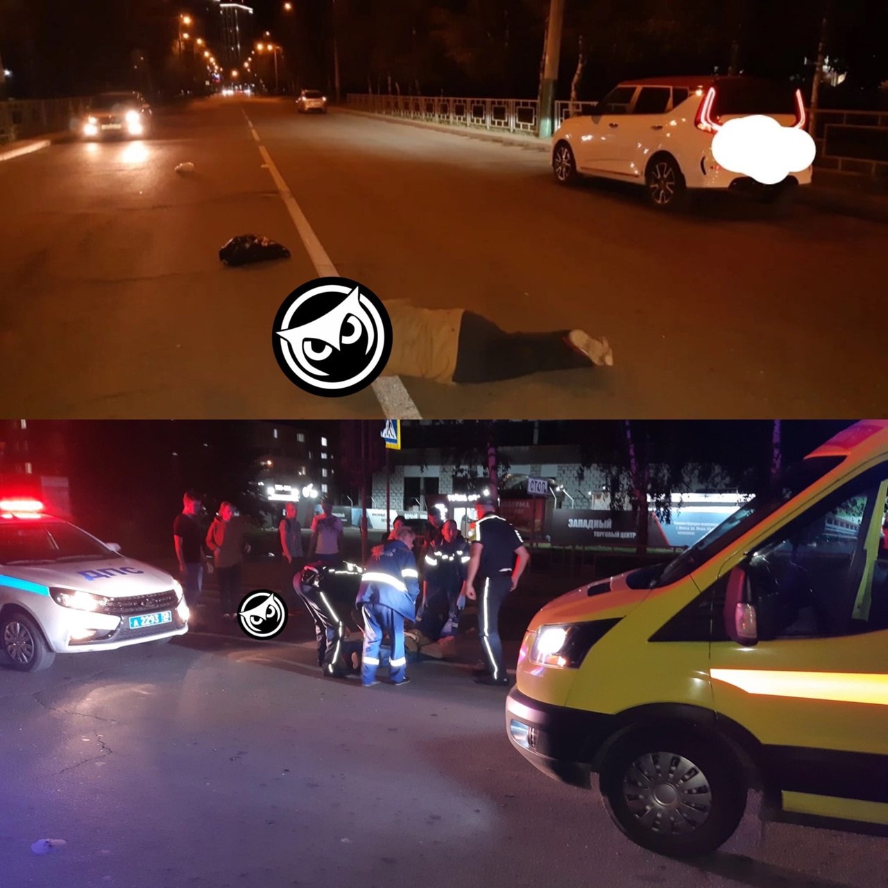 В Пензе на улице Мира сбили пожилую женщину