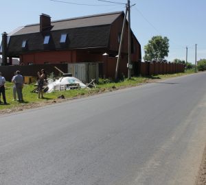 Жители пензенской Алферьевки боятся лихачей на слишком ровной дороге