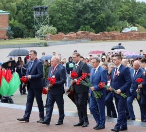 Валерий Лидин принял участие в проекте «Поезд Памяти» в Бресте