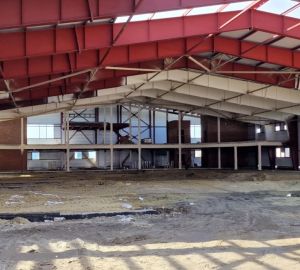 Ледовый дворец в Арбеково построен на 42,8%