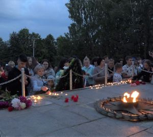 Кузнечане отметили День памяти и скорби