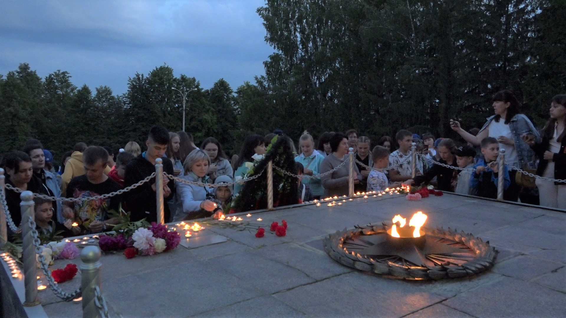 Кузнечане отметили День памяти и скорби