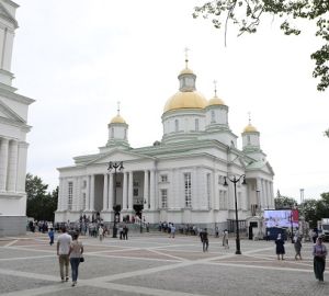 Названо время трансляции освящения Патриархом Кириллом Спасского собора