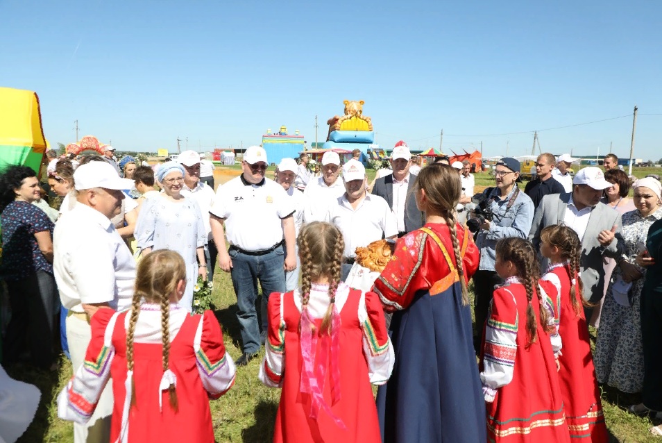 Пензенский губернатор выступил на Сабантуе в Городищенском районе