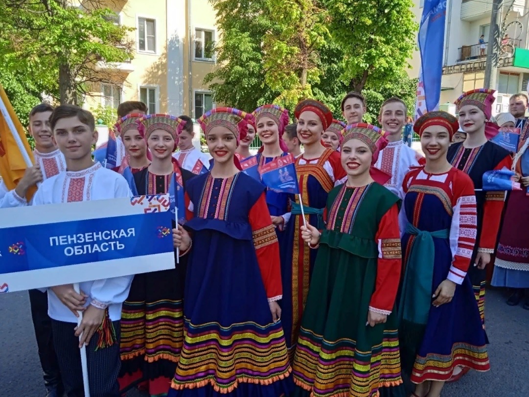 Пензенские «Вензеля» на Всероссийской Детской Фольклориаде в Чебоксарах