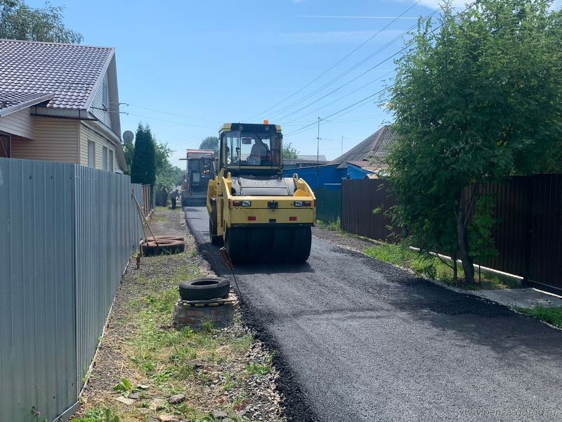 В Пензе начали ремонт дорог на улице Дарвина и в третьем Калужском проезде