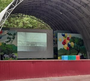 В областном центре прошел фестиваль уличного кино