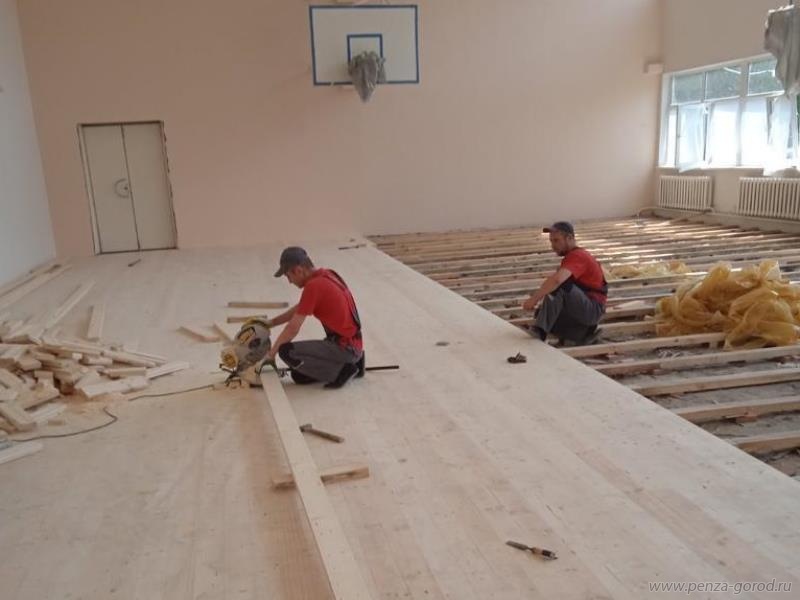 В Пензе в 60% детсадов и школ ведутся ремонтные работы