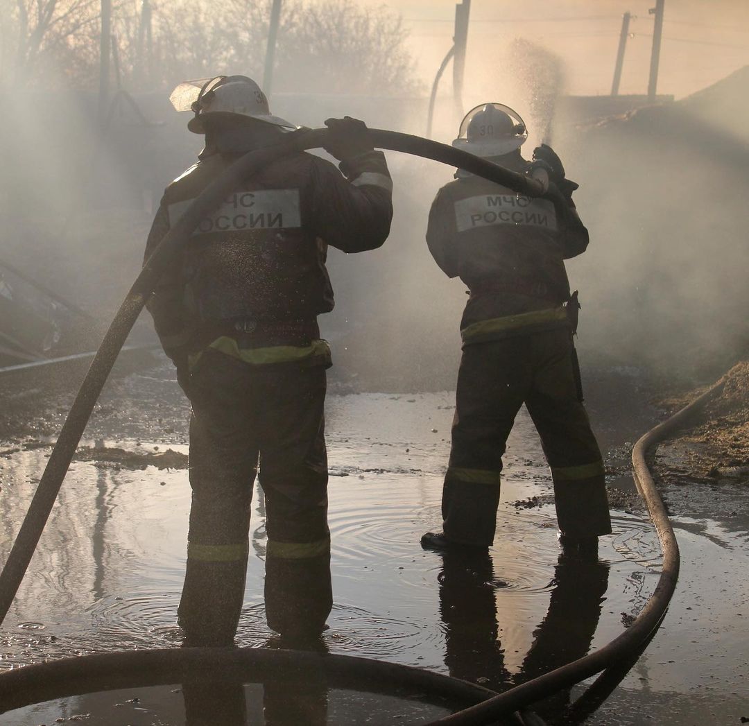 В Пензе на Подольской улице загорелось разлитое масло