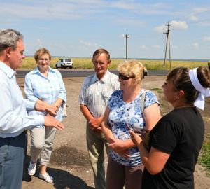 Валерий Лидин: "Межрайонные дороги у нас приличные, а вот сельские нуждаются в ремонте"