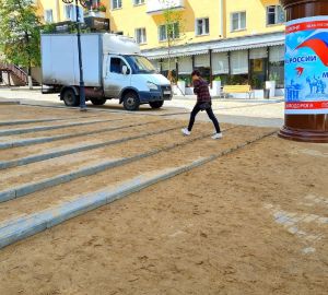 Пензенцам рассказали, когда с Московской улицы уберут «пляж»