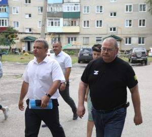 Олег Мельниченко проверил, как в Сердобске идут работы по благоустройству городской среды