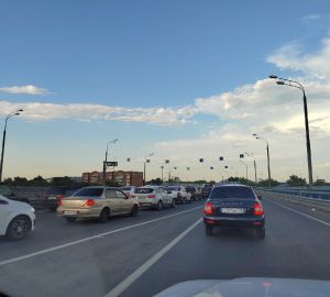 В Пензе после ремонтных работ на улице Измайлова в пробке встали несколько улиц