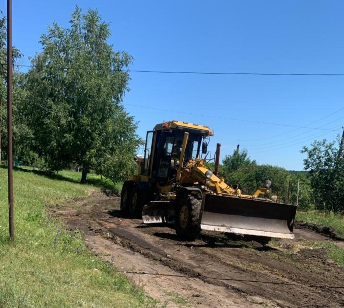 В Сердобском районе проводятся дорожные работы