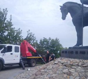 В Пензе после благоустройства памятника Первопоселенцу изменился вид со смотровой площадки