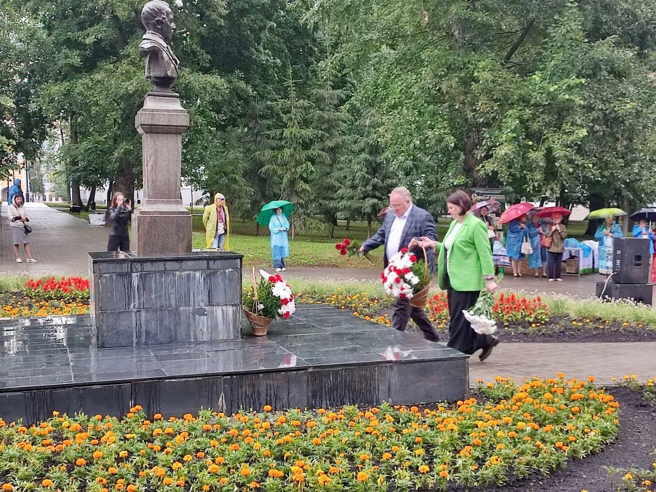 Ольга Чистякова приняла участие в торжестве по случаю 51-го Лермонтовского праздника