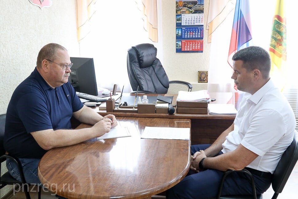 Глава района Пензенской области подал в отставку после визита губернатора