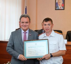 Валерий Лидин поблагодарил сотрудников СУ СК за эффективную работу