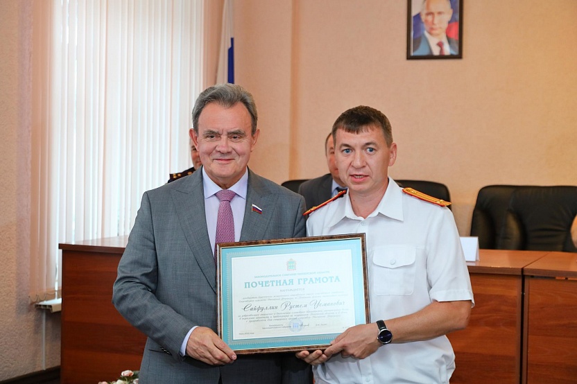 Валерий Лидин поблагодарил сотрудников СУ СК за эффективную работу