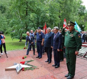 Валерий Лидин принял участие в празднике, приуроченном ко Дню ветеранов боевых действий