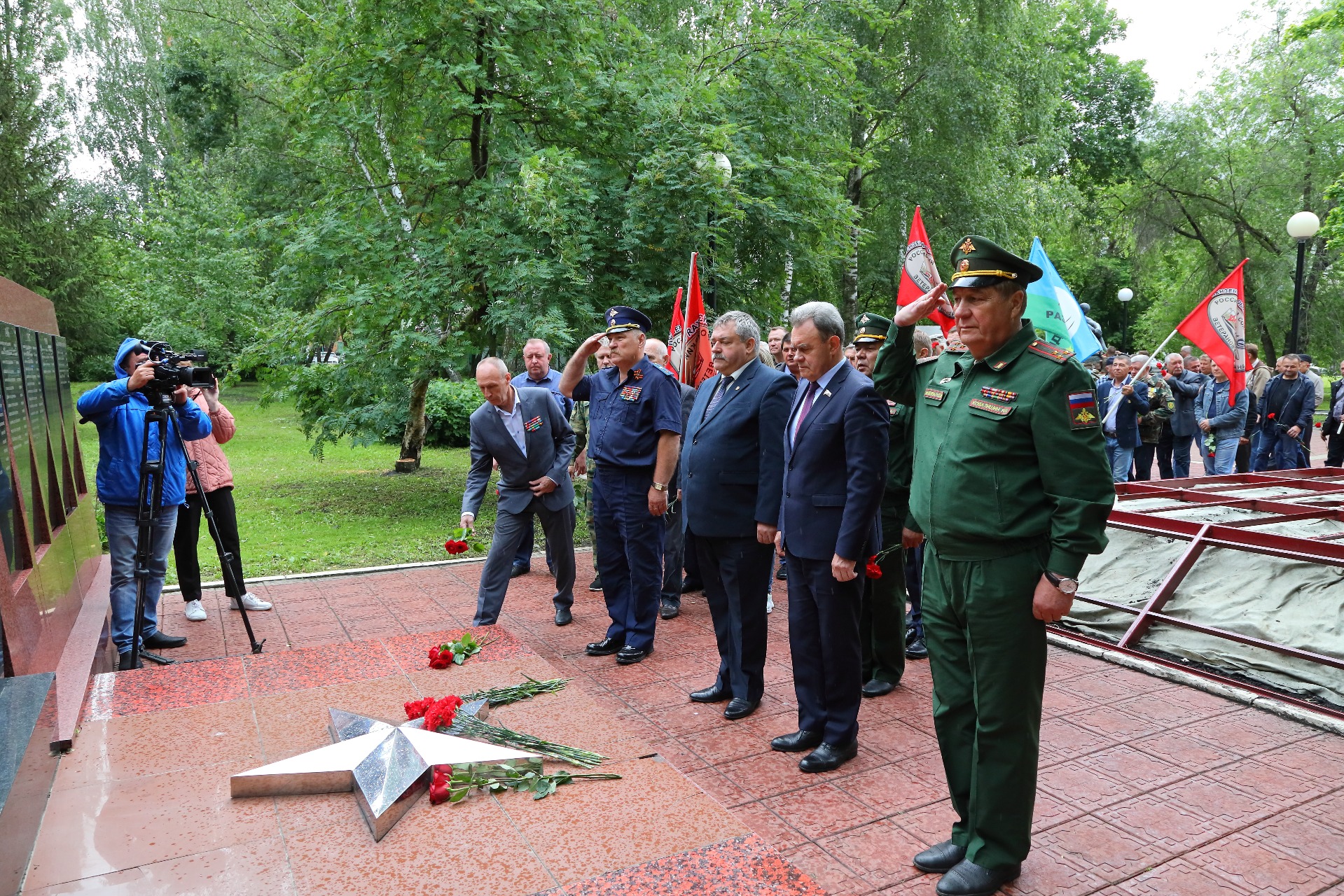 Валерий Лидин принял участие в празднике, приуроченном ко Дню ветеранов боевых действий