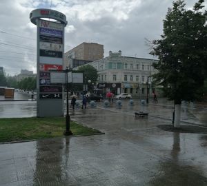 В Пензе из-за непогоды второй раз отменили оздоровительную акцию