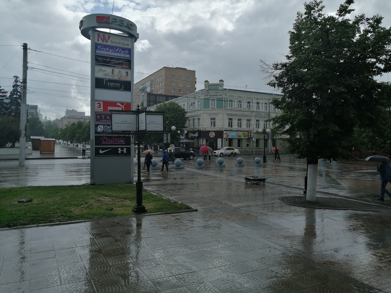 В Пензе из-за непогоды второй раз отменили оздоровительную акцию