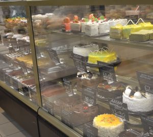 Торт из кабачков с майонезно-чесночной начинкой