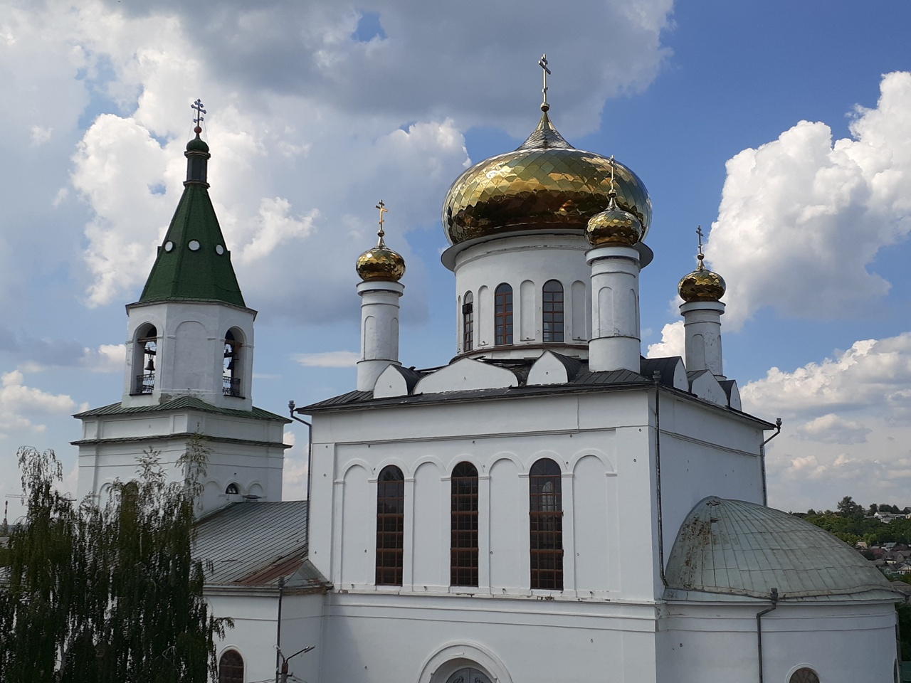 В Кузнецком Вознесенском соборе завершились работы по восстановлению куполов