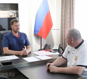 Олег Мельниченко обсудил вопросы сотрудничества с главой администрации Запорожской области