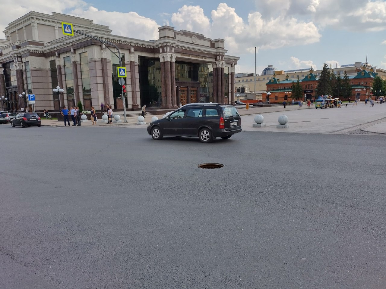 Пензенских автолюбителей предупредили о ловушке возле Драмтеатра