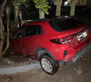 В результате тропического ливля в Сочи пострадал пензенский автомобиль