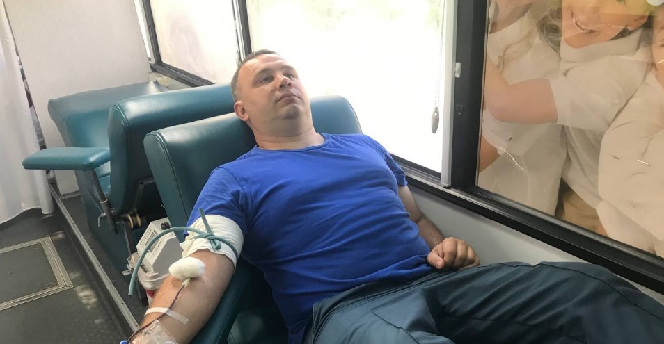 В Пензе 30 сотрудников МЧС стали добровольными донорами крови