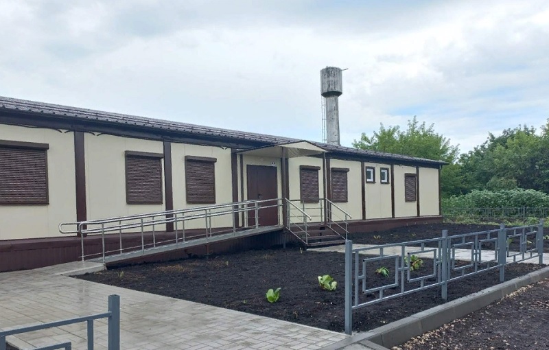 В Грабово появилась модульная врачебная амбулатория