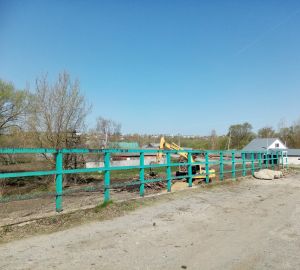 Жителям Нижнего Ломова рассказали, как идет ремонт моста