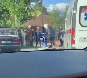 В аварии возле гимназии №4 пострадали двое