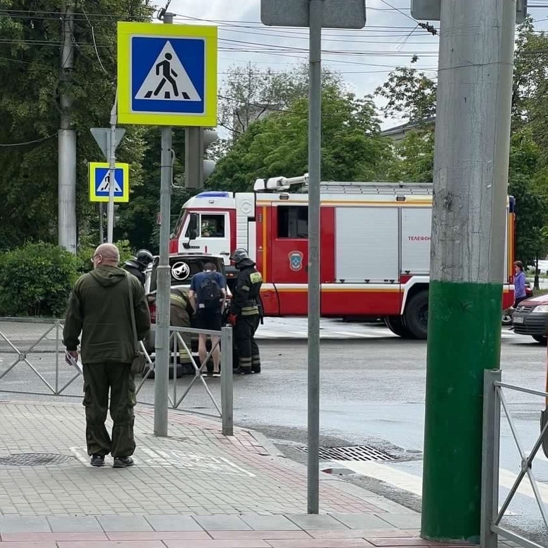 В центре Пензы в ДТП с тремя автомобилями пострадала 9-летняя девочка