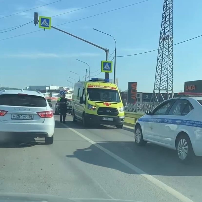 Пензенцев предупредили о пробке на улице 40 лет Октября