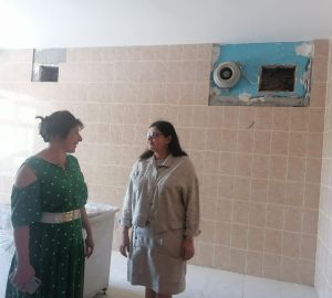 Замминистра образования проверила ход ремонта в детсаду Нижнего Ломова