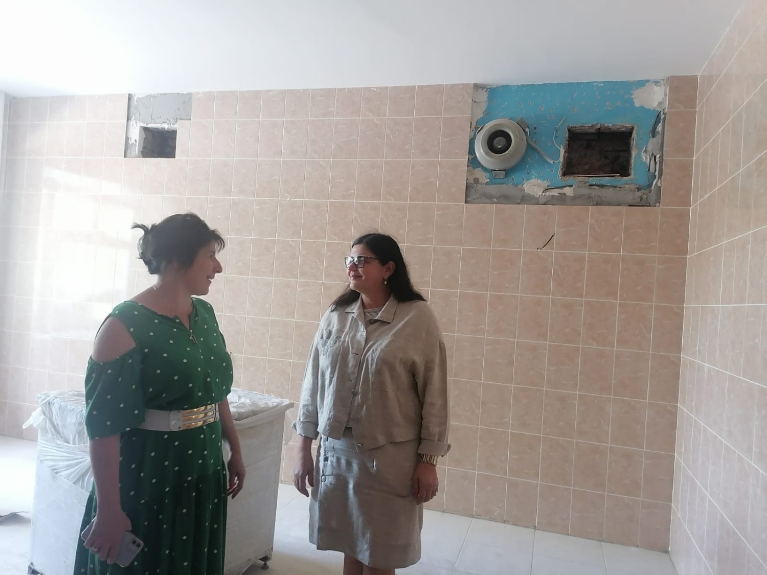 Замминистра образования проверила ход ремонта в детсаду Нижнего Ломова