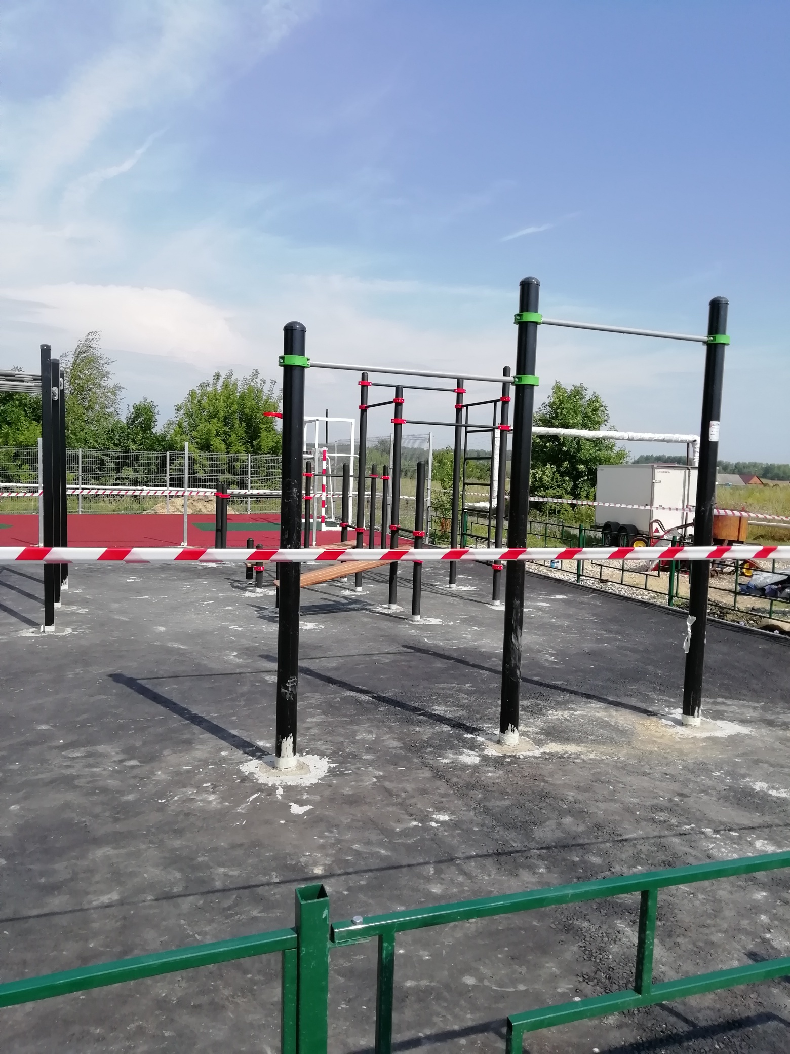 В селе Бессоновского района откроют новую спортплощадку