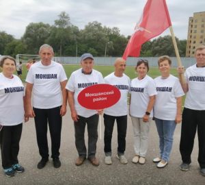 В Спартакиаде пенсионеров Пензенской области участвовала команда Мокшанского района