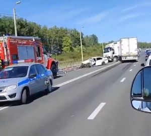 В массовом ДТП в Пензенской области пострадали три человека