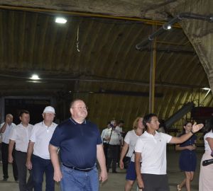 Олег Мельниченко оценил ход уборочной кампании в агрофирме «Раздолье»