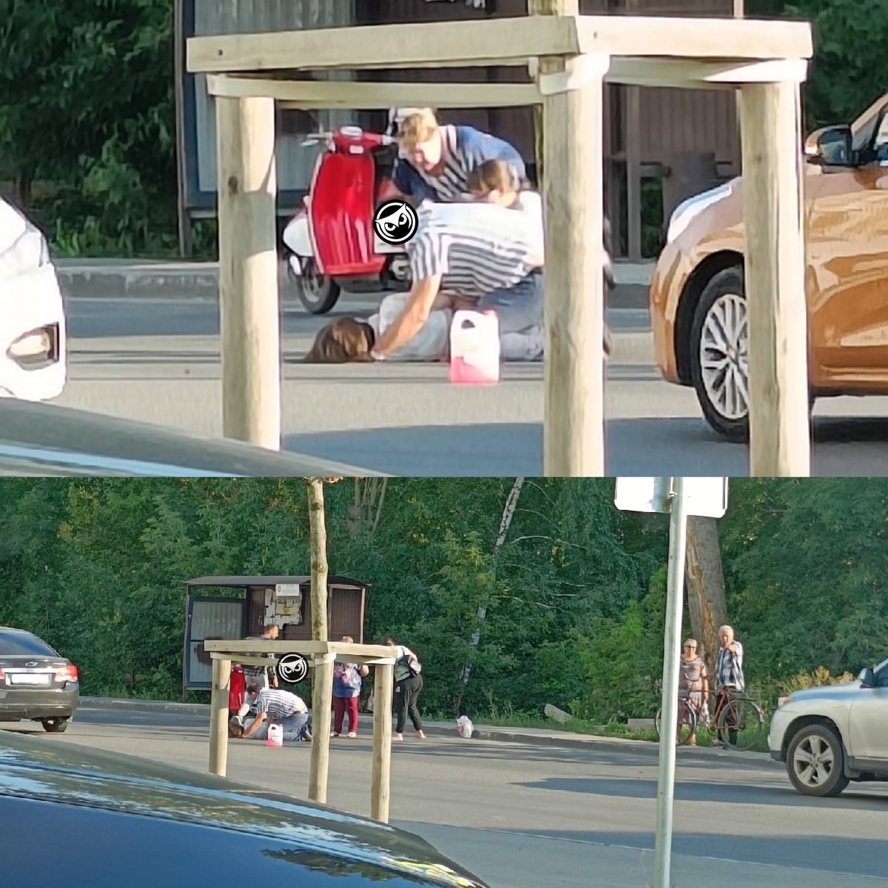 В Пензе на улице Измайлова женщину сбили на пешеходном переходе